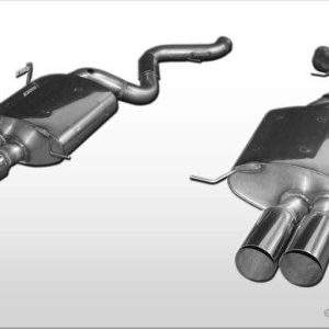 BMW E93 M3 Cabrio - Super Sound Endschalldämpfer rechts/links - 2x90 Typ 10 rechts/links