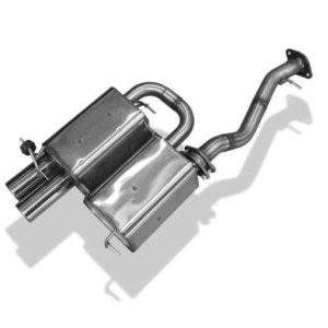 BMW E90/91 - 325i Endschalldämpfer - 2x80 Typ 24