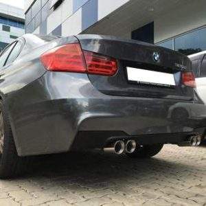 BMW F30/31 - 316d/318d/320d M-Paket Endschalldämpfer quer Ausgang rechts/links - 2x80 Typ 16 rechts/links