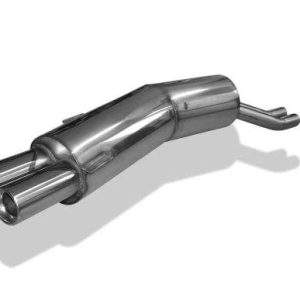 BMW E34 525i/530i/535i Endschalldämpfer - 2x80 Typ 13