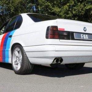 BMW E34 525i/530i/535i Endschalldämpfer - 2x76 Typ 14