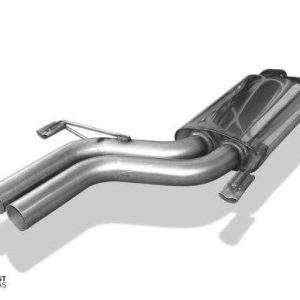 BMW E32 730i Vorschalldämpfer Ø2x63,5mm