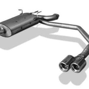 BMW E39 520i/ 523i/ 525i/ 528i - Limousine Endschalldämpfer Ausgang rechts/links - 2x76 Typ 13 rechts/links