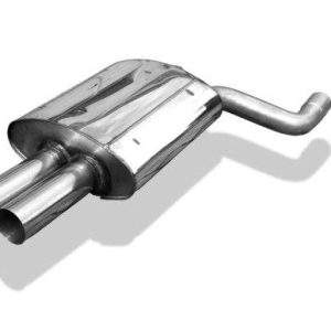 BMW E39 520i/ 523i/ 525i/ 528i - Touring Endschalldämpfer - 2x76 Typ 10