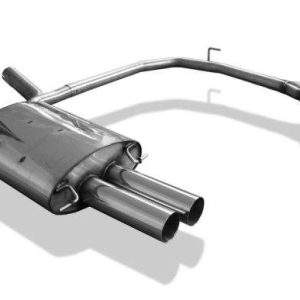 BMW E60/61 520d 525d 530d Endschalldämpfer Ausgang rechts/links - 2x76 Typ 10 rechts/links