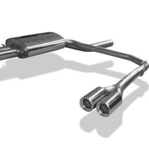 BMW E60/61 520d 525d 530d Endschalldämpfer Ausgang rechts/links - 2x76 Typ 13 rechts/links