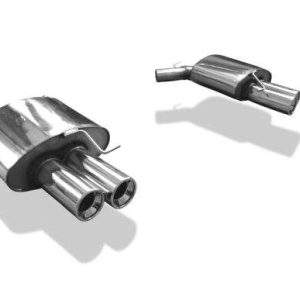 BMW F10 535d Endschalldämpfer rechts/links - 2x90 Typ 13 rechts/links