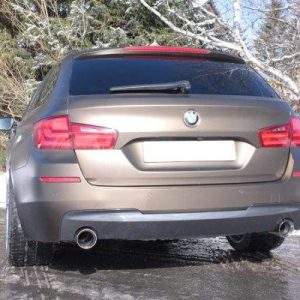 BMW F11 535d Endschalldämpfer rechts/links einflutig - 1x100 Typ 25 rechts/links