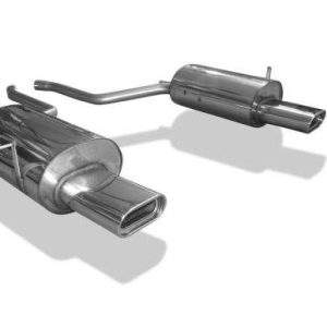 BMW E38 730i/ 735i/ 740i - Mit Stoßstangenausschnitt Endschalldämpfer rechts/links - 160x80 Typ 53 rechts/links
