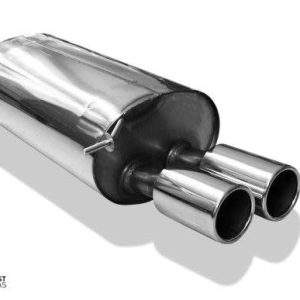 BMW E65 735i/ 745i Endschalldämpfer - 2x90 Typ 10