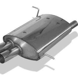 BMW Z3 Roadster & Coupe - E36 Endschalldämpfer - 2x70 Typ 10