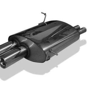 BMW Z3/ Z3 Coupe 3,0l Endschalldämpfer - 2x80 Typ 13