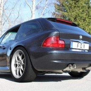 BMW Z3 M Endschalldämpfer rechts/links - 2x80 Typ 25 rechts/links