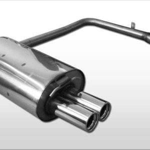 BMW X3 Endschalldämpfer rechts/links - 2x76 Typ 13 rechts/links