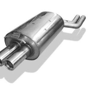 BMW X3 Endschalldämpfer - 2x76 Typ 13