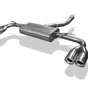 BMW X3 F25 Endschalldämpfer quer Ausgang rechts/links - 2x90 Typ 17 rechts/links