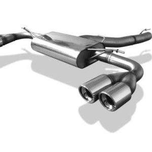 BMW X3 F25 - 35i/ 35d Endschalldämpfer Ausgang rechts/links - 2x90 Typ 17 rechts/links