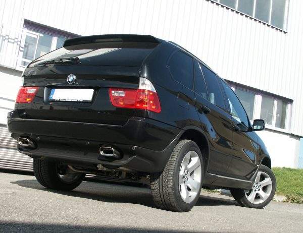 BMW X5 E53 Endschalldämpfer rechts/links - 160x80 Typ 53 rechts/links – Bild 4