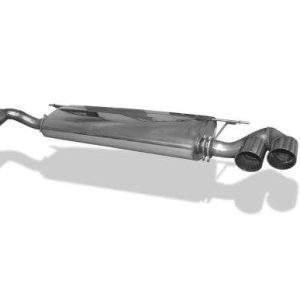 BMW X5  E70 - 4,8l 261kW Endschalldämpfer quer Ausgang rechts/links, Eingang doppelflutig - 2x80 Typ 14 rechts/links