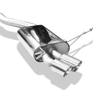 BMW X1 - X84 Benzin Endschalldämpfer - 2x80 Typ 25