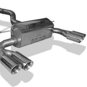 BMW F32/F33/F36 - 435i - M-Paket Endschalldämpfer quer Ausgang rechts/links - 2x80 Typ 25 rechts/links