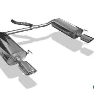 Chrysler Sebring Coupe&Cabrio Typ JR Endschalldämpfer rechts/links - 115x85 Typ 33 rechts/links