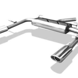 Chrysler Sebring Coupe & Cabrio Typ JS Endschalldämpfer rechts/links - 115x85 Typ 33 rechts/links