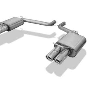 Chrysler 300C 3,5l Endschalldämpfer rechts/links Doppelrohr - 2x80 Typ 17 rechts/links