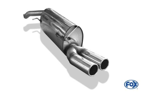 Fiat Bravo 198 Endschalldämpfer - 2x76 Typ 12