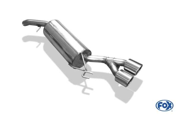 Fiat Bravo 198 - Diesel Endschalldämpfer - 2x90 Typ 16 – Bild 2