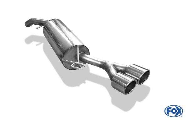 Fiat Bravo 198 - Diesel Endschalldämpfer - 2x90 Typ 16 – Bild 3