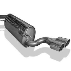 Fiat Bravo 198 für Modelle mit Stoßstangenausschnitt Endschalldämpfer - 2x80 Typ 16