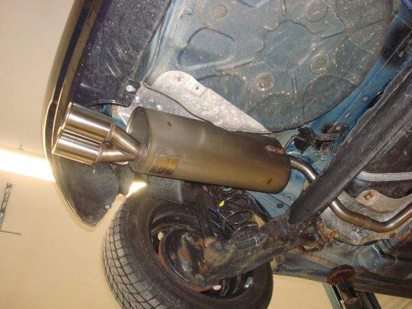 Fiat Bravo 198 Endschalldämpfer - 2x76 Typ 13 – Bild 2