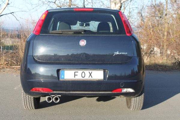 Fiat Grande Punto 199 - Benzin Endschalldämpfer - 2x76 Typ 13 – Bild 5