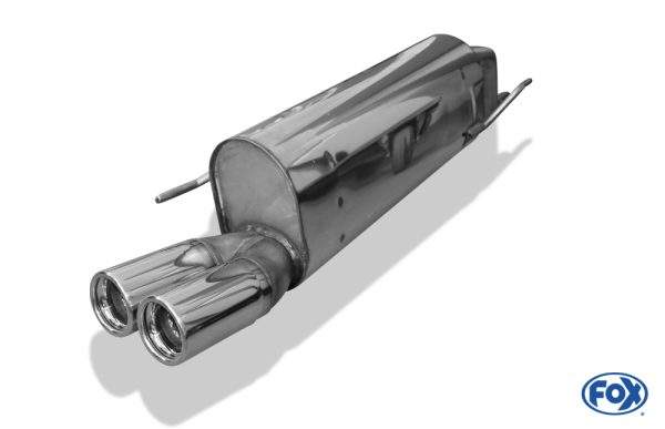 Fiat Grande Punto 199 - Benzin Endschalldämpfer - 2x76 Typ 13