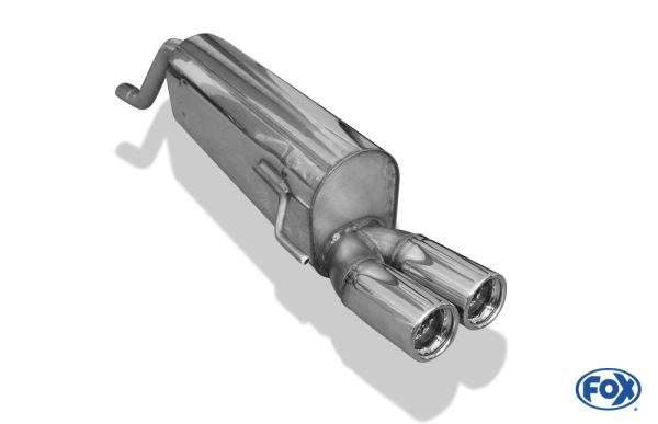 Fiat Grande Punto 199 - Benzin Endschalldämpfer - 2x76 Typ 13 – Bild 2