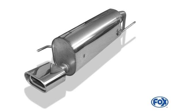 Fiat Grande Punto 199 - Benzin Endschalldämpfer - 135x80 Typ 53