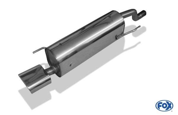 Fiat Grande Punto 199 - Benzin Endschalldämpfer - 135x80 Typ 53 – Bild 3