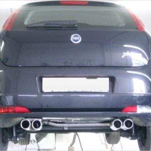 Fiat Grande Punto 199 - Diesel Endschalldämpfer Ausgang rechts/links - 2x76 Typ 13 rechts/links