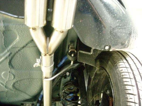 Fiat Grande Punto 199 - Diesel Endschalldämpfer Ausgang rechts/links - 2x76 Typ 13 rechts/links – Bild 3