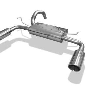 Fiat 500 Abarth Endschalldämpfer quer Ausgang rechts/links - 1x100 Typ 16 rechts/links