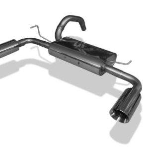 Fiat 500 Abarth Endschalldämpfer quer Ausgang rechts/links - 1x100 Typ 25 rechts/links