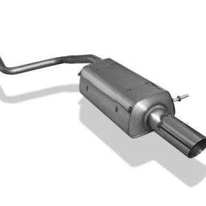 Ford Fiesta VI Endschalldämpfer inkl. Verbindungsrohr zum Kat - 1x90 Typ 14