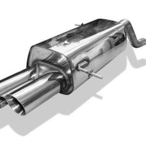 Ford Fiesta VII/ Fiesta VII Sport - 1,0l Eco Boost 1,4l Endschalldämpfer - 2x80 Typ 25