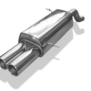 Ford Fiesta VII ST Endschalldämpfer - 2x90 Typ 12