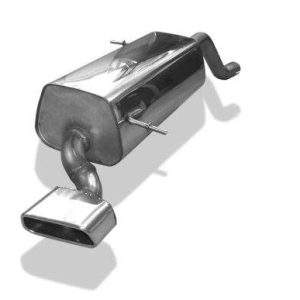 Ford Fiesta VII - Black/ Red Edition - 1,0l Eco Boost 1,4l Endschalldämpfer - 145x65 Typ 59