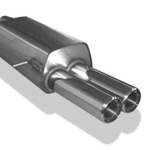 Ford Galaxy WGR/ VW Sharan 7M Endschalldämpfer - 2x80 Typ 64