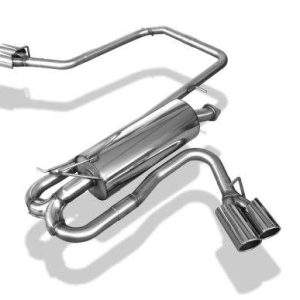 Ford Ranger 2011-08/2016 - 4x4 - Doppelkabine Endschalldämpfer Sidepipe, Ausgang rechts und links am Fahrzeug - 2x90 Typ 16 rechts/links