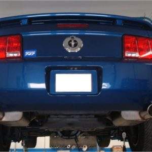 Ford Mustang Coupe Endschalldämpfer rechts/links mit Y-Verbindungsrohr - 1x100 Typ 17 rechts/links
