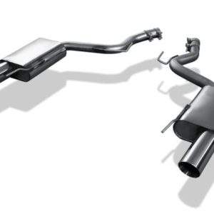 Ford Mustang Coupe & Cabrio - 4-Zylinder Endschalldämpfer rechts/links - 1x100 Typ 25 rechts/links